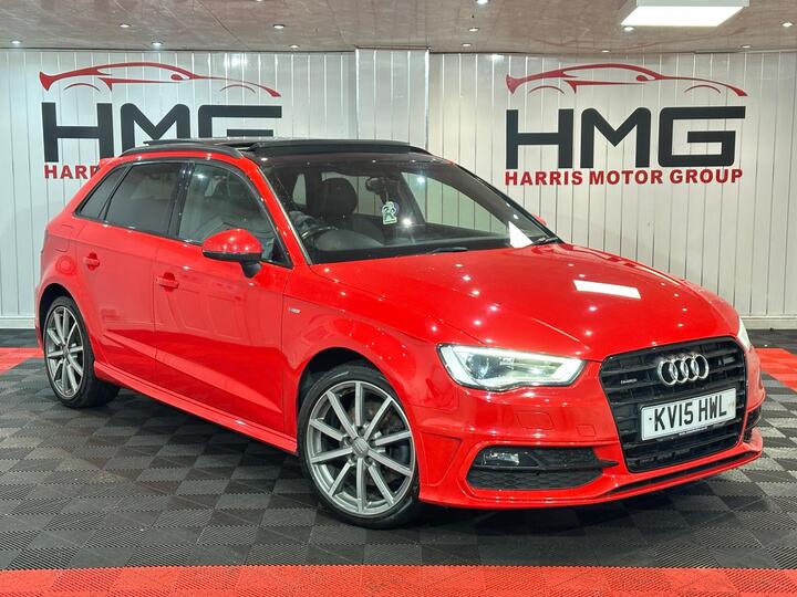 Audi A3 2.0 TDI S Line Sportback S Tronic Quattro Euro 6 (s/s) 5dr