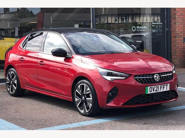 Vauxhall Corsa 50kWh Elite Nav Auto 5dr (7.4Kw Charger)