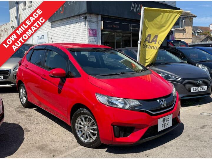 Honda FIT 1.3 Automatic Petrol Hatchback Red 5dr GOOD MILEAGE/ NEW MOT/ SERVICE