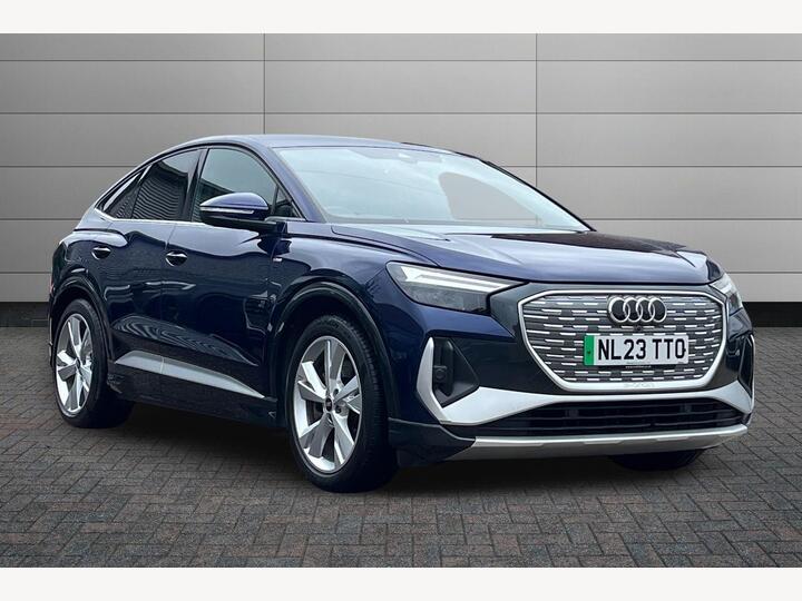 Audi Q4 E-tron 40 S Line Sportback Auto 5dr 82kWh Audi Q4 E-tron 40 S Line Sportback Auto 5dr 82kWh