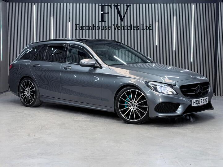 Mercedes-Benz C Class 2.1 C220d AMG Line (Premium) G-Tronic+ Euro 6 (s/s) 5dr