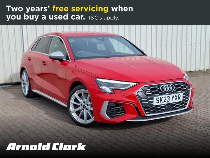 Audi S3 2.0 TFSI Sportback S Tronic Quattro Euro 6 (s/s) 5dr