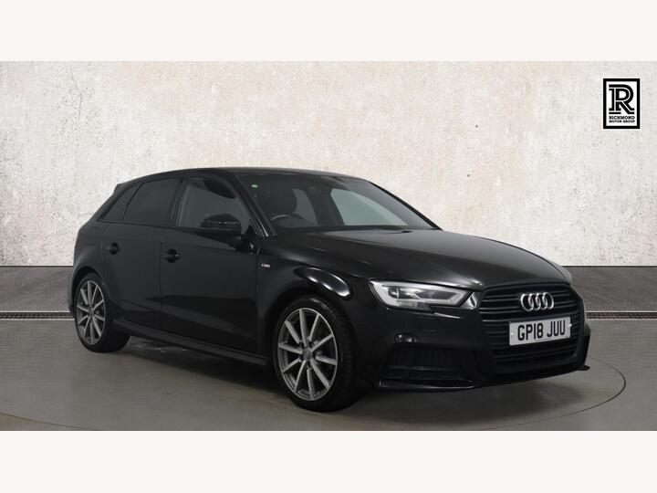 Audi A3 1.5 TFSI CoD Black Edition Sportback S Tronic Euro 6 (s/s) 5dr