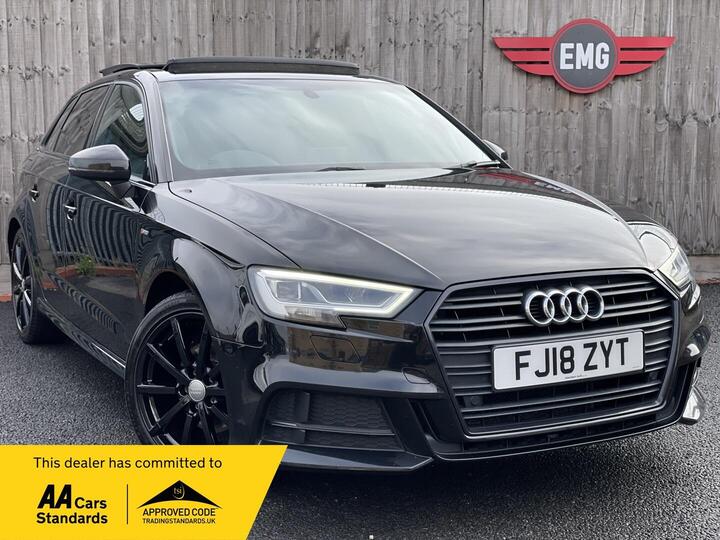Audi A3 1.5 TFSI CoD Black Edition Sportback S Tronic Euro 6 (s/s) 5dr