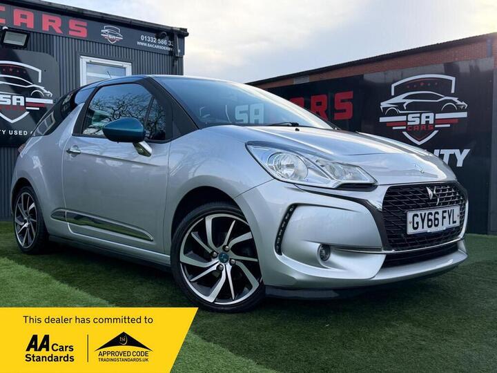 DS AUTOMOBILES DS 3 1.6 BlueHDi Elegance Euro 6 (s/s) 3dr