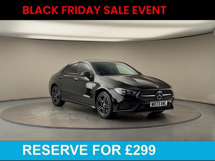 Mercedes-Benz CLA 1.3 CLA250e 15.6kWh AMG Line (Premium) Coupe 8G-DCT Euro 6 (s/s) 4dr Mercedes-Benz CLA 1.3 CLA250e 15.6kWh AMG Line (Premium) Coupe 8G-DCT Euro 6 (s/s) 4dr