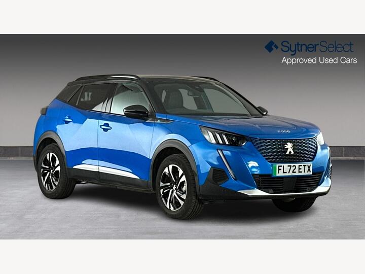 Peugeot 2008 50kWh GT Auto 5dr (7kW Charger) Peugeot 2008 50kWh GT Auto 5dr (7kW Charger)