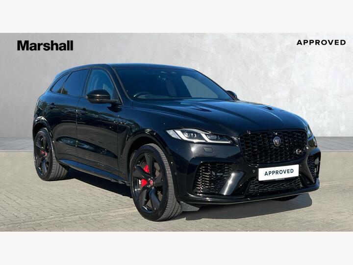 Jaguar F-PACE 5.0 P550 V8 SVR Quickshift AWD Euro 6 (s/s) 5dr