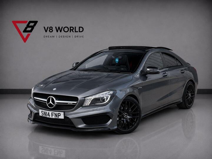 Mercedes-Benz CLA 2.0 CLA45 AMG Coupe 7G-DCT 4MATIC Euro 6 (s/s) 4dr Mercedes-Benz CLA 2.0 CLA45 AMG Coupe 7G-DCT 4MATIC Euro 6 (s/s) 4dr