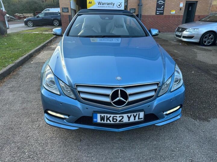 Mercedes-Benz E-CLASS 2.1 E220 CDI BlueEfficiency Sport Cabriolet G-Tronic+ Euro 5 (s/s) 2dr Mercedes-Benz E-CLASS 2.1 E220 CDI BlueEfficiency Sport Cabriolet G-Tronic+ Euro 5 (s/s) 2dr