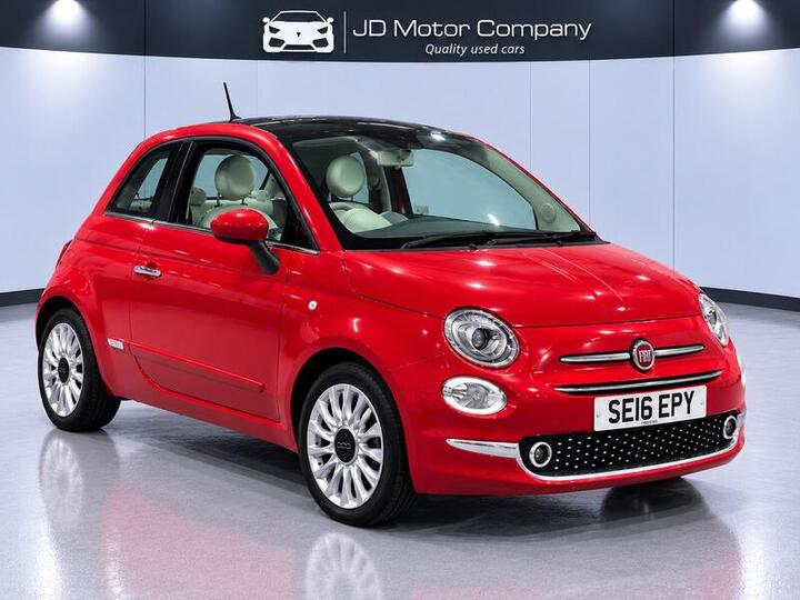 Fiat 500 1.2 Lounge Euro 6 (s/s) 3dr