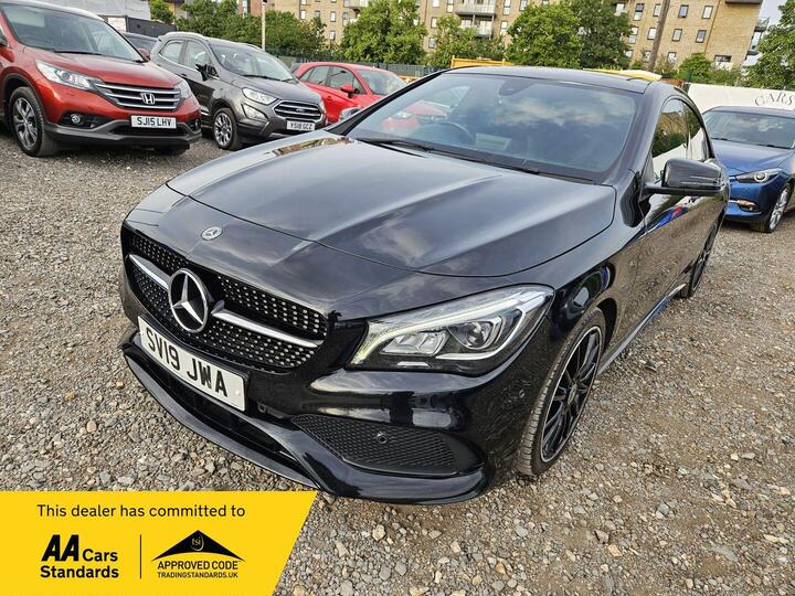 Mercedes-Benz CLA 1.6 CLA200 AMG Line Night Edition (Plus) Coupe Euro 6 (s/s) 4dr