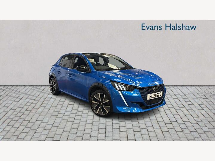 Peugeot E-208 ELECTRIC HATCHBACK 50kWh GT Auto 5dr