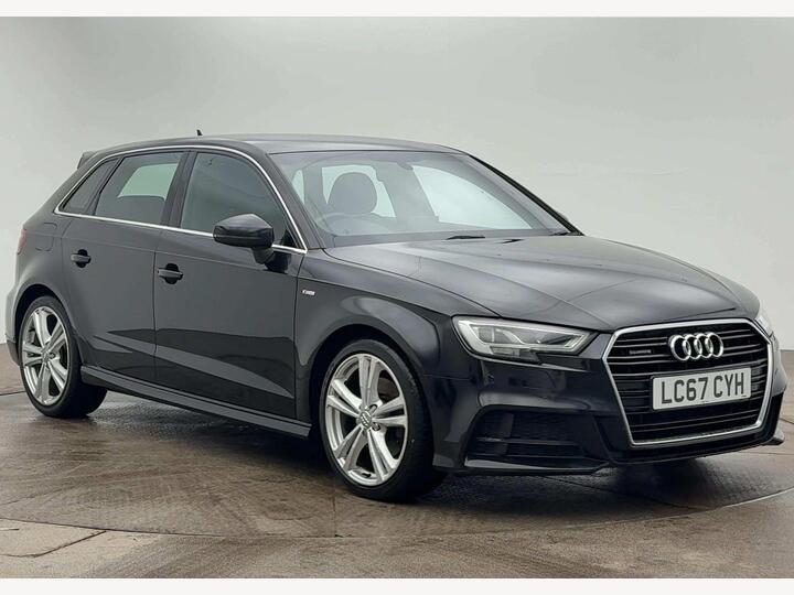 Audi A3 2.0 TFSI S Line Sportback S Tronic Quattro Euro 6 (s/s) 5dr