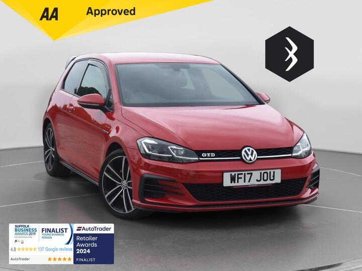 Volkswagen GOLF 2.0 TDI BlueMotion Tech GTD Euro 6 (s/s) 3dr