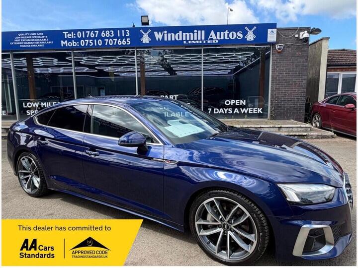 Audi A5 2.0 TFSI 45 S Line Sportback S Tronic Quattro Euro 6 (s/s) 5dr