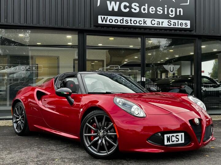 Alfa Romeo 4C 1750 TBi 50th Anniversary Spider TCT Euro 6 2dr Alfa Romeo 4C 1750 TBi 50th Anniversary Spider TCT Euro 6 2dr