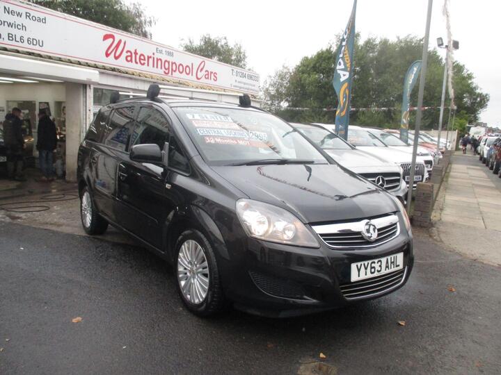 Vauxhall Zafira 1.6 16V Exclusiv Euro 5 5dr Vauxhall Zafira 1.6 16V Exclusiv Euro 5 5dr