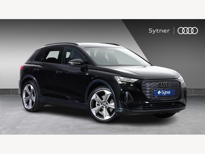 Audi Q4 E-tron 40 Black Edition Auto 5dr 63kWh