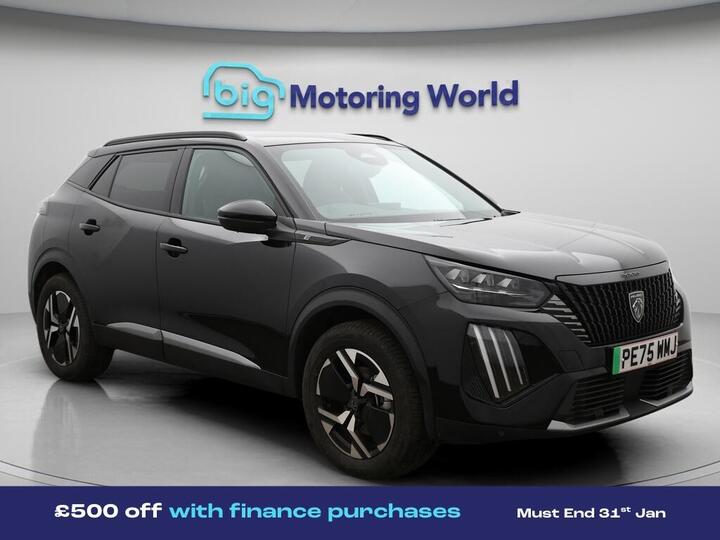 Peugeot E-2008 54kWh GT Auto 5dr (7kW Charger)