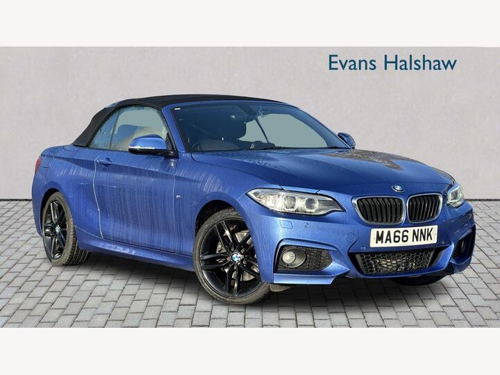 BMW 2 SERIES DIESEL CONVERTIBLE 2.0 220d M Sport Auto Euro 6 (s/s) 2dr