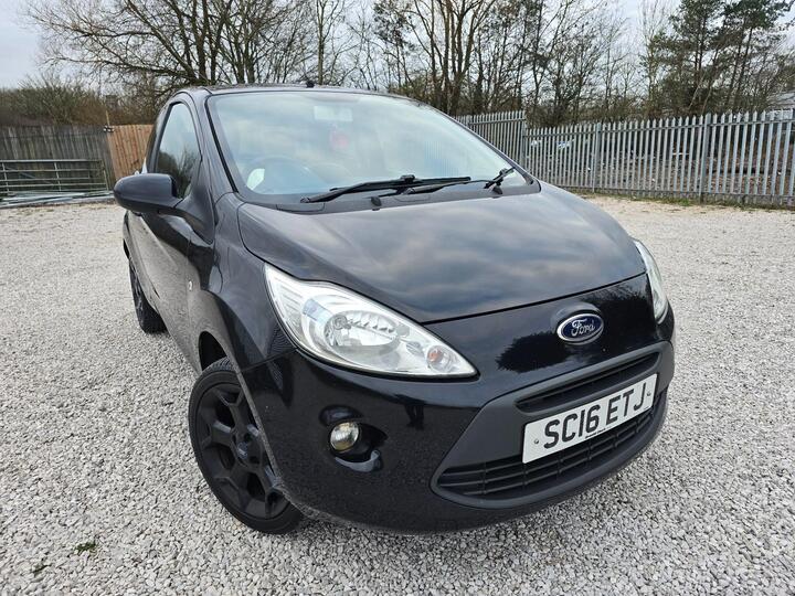 Ford Ka 1.2 Zetec Black Edition Euro 6 (s/s) 3dr