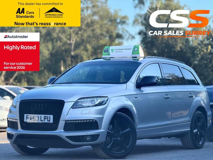 Audi Q7 3.0 TDI V6 S Line Tiptronic Quattro Euro 5 (s/s) 5dr
