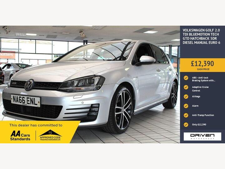 Volkswagen GOLF 2.0 TDI BlueMotion Tech GTD Euro 6 (s/s) 5dr