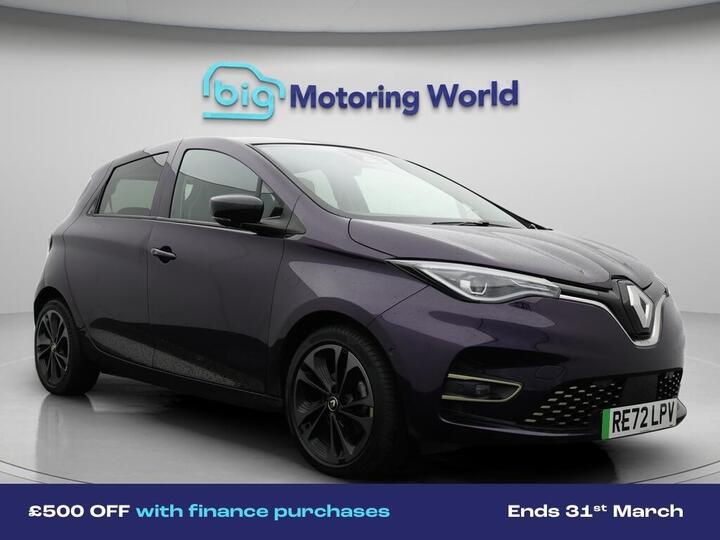 Renault Zoe R135 EV50 52kWh Iconic Auto 5dr (Boost Charge)