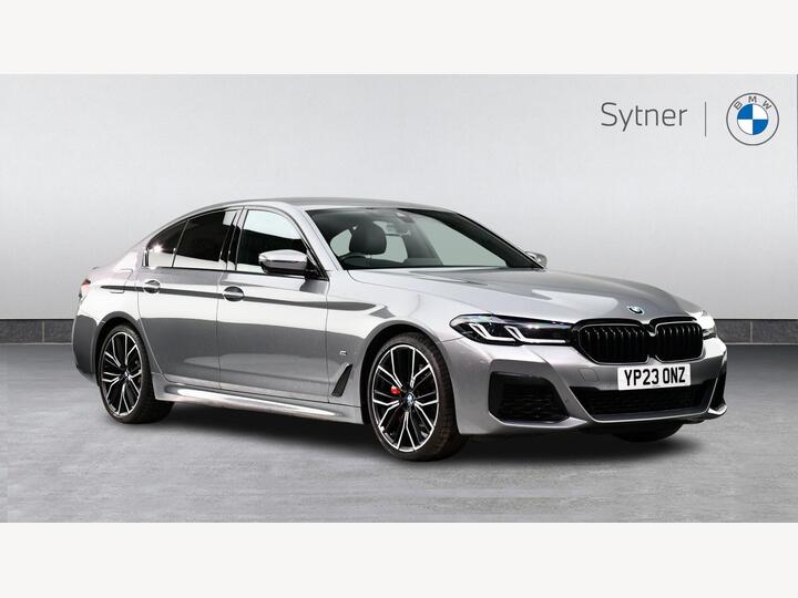 BMW 5 Series 2.0 520d MHT M Sport Steptronic Euro 6 (s/s) 4dr BMW 5 Series 2.0 520d MHT M Sport Steptronic Euro 6 (s/s) 4dr