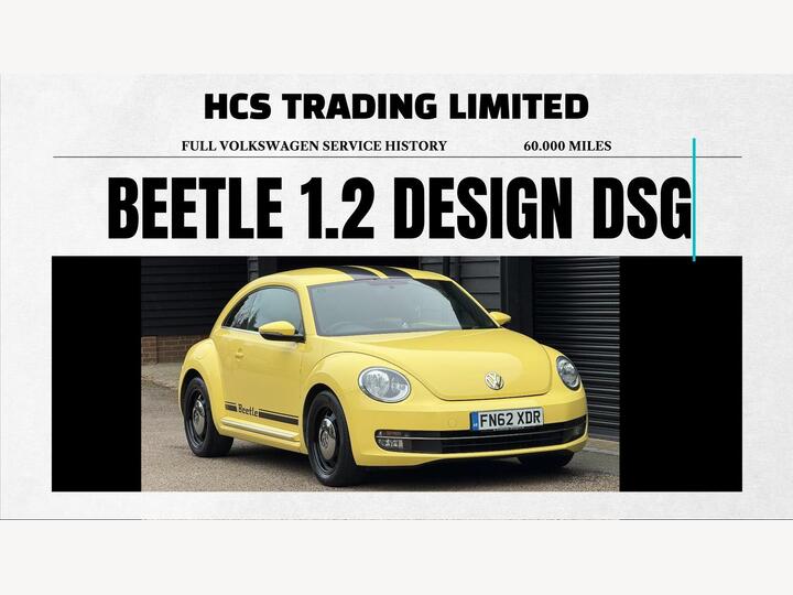 Volkswagen Beetle 1.2 TSI Design DSG Euro 5 3dr