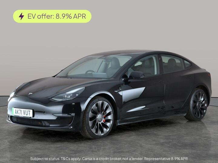 Tesla Model 3 (Dual Motor) Performance Auto 4WDE 4dr (Performance Upgrade)