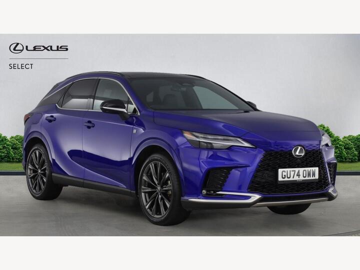 Lexus RX 2.5 450h+ 18.1kWh F Sport Design E-CVT 4WD Euro 6 (s/s) 5dr