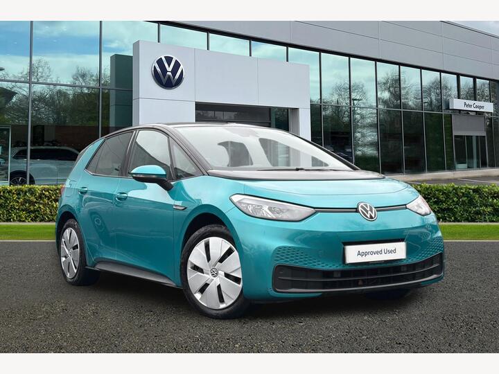 Volkswagen ID.3 Pro Performance 58kWh Life Auto 5dr Volkswagen ID.3 Pro Performance 58kWh Life Auto 5dr