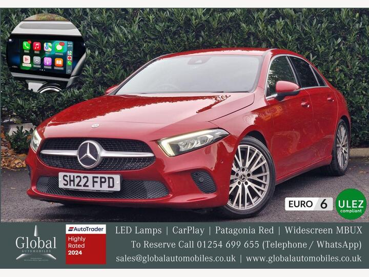 Mercedes-Benz A-CLASS 1.3 A180 Sport Edition (Executive) 7G-DCT Euro 6 (s/s) 4dr Mercedes-Benz A-CLASS 1.3 A180 Sport Edition (Executive) 7G-DCT Euro 6 (s/s) 4dr