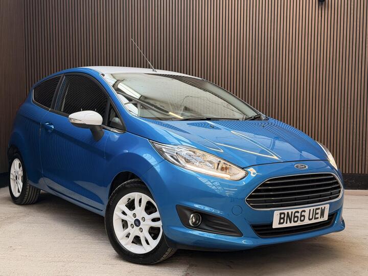Ford Fiesta 1.0T EcoBoost Zetec Blue Edition Euro 6 (s/s) 3dr