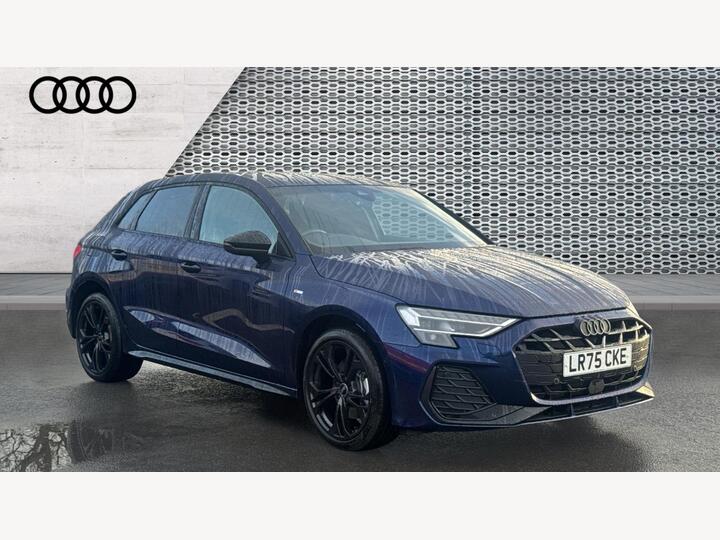Audi A3 1.5 TFSIe 40 Black Edition Sportback S Tronic Euro 6 (s/s) 5dr 17.9kWh