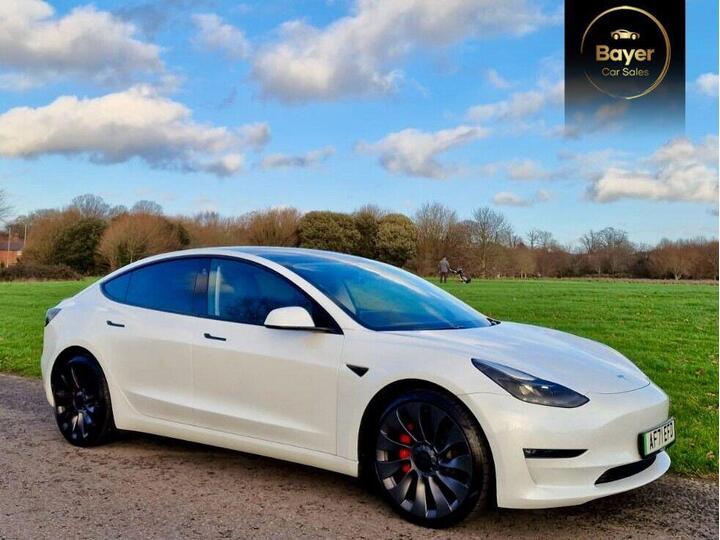 Tesla Model 3 (Dual Motor) Performance Auto 4WDE 4dr (Performance Upgrade)
