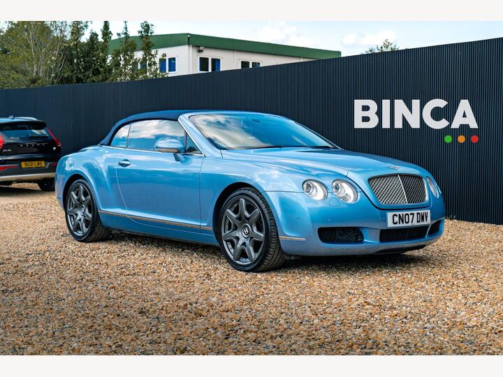 Bentley Continental 6.0 W12 GTC Auto 4WD Euro 4 2dr