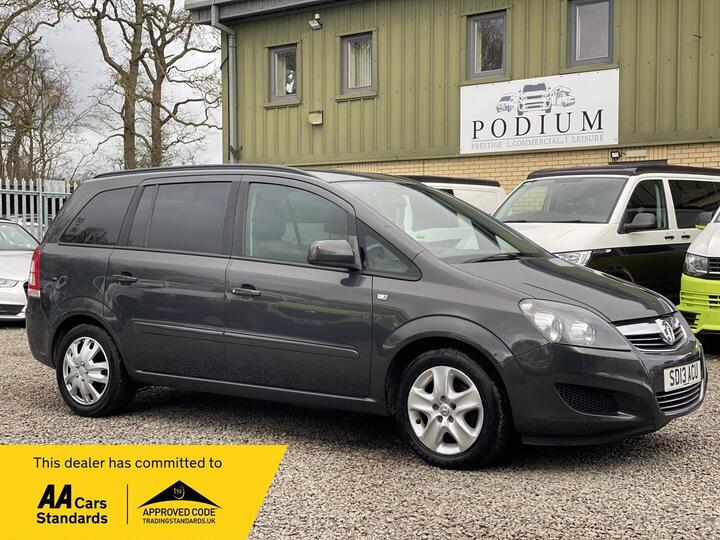 Vauxhall Zafira 1.8 16V Exclusiv Euro 5 5dr
