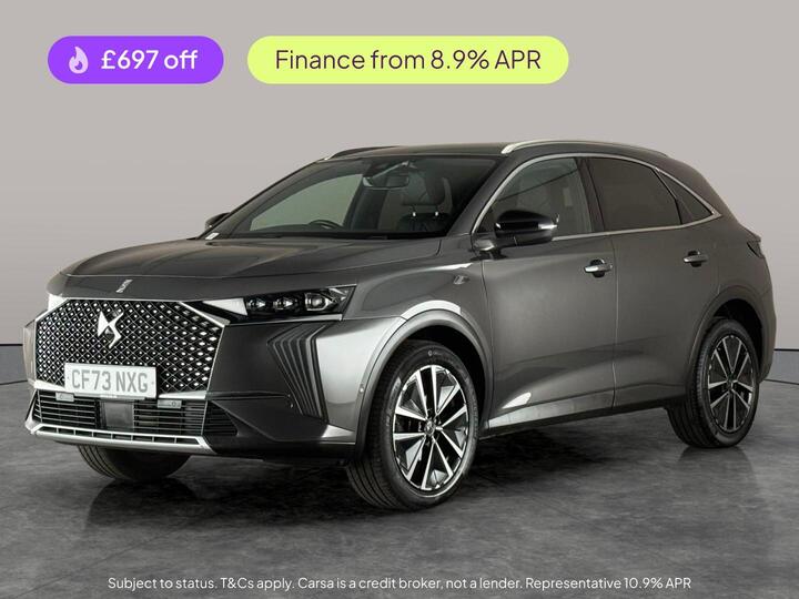 DS AUTOMOBILES DS 7 1.5 BlueHDi Rivoli EAT8 Euro 6 (s/s) 5dr DS AUTOMOBILES DS 7 1.5 BlueHDi Rivoli EAT8 Euro 6 (s/s) 5dr