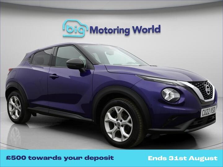 Nissan Juke 1.0 DIG-T N-Connecta Euro 6 (s/s) 5dr