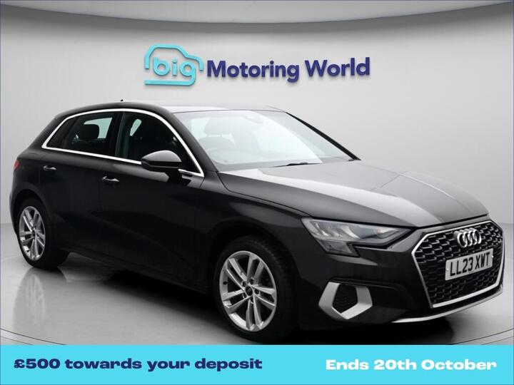 Audi A3 1.0 TFSI 30 Sport Sportback S Tronic Euro 6 (s/s) 5dr