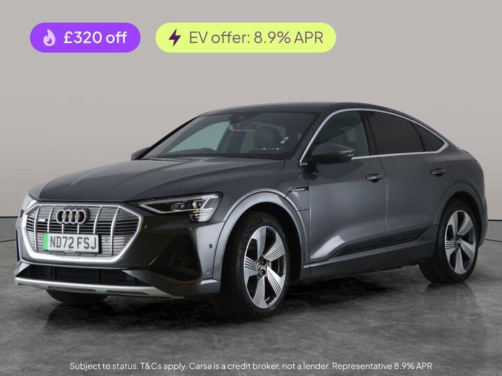 Audi E-tron 55 S Line Sportback Auto Quattro 5dr 95kWh (11kW Charger)