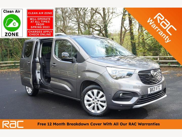 Vauxhall COMBO LIFE 1.2 Turbo Elite XL MPV Auto Euro 6 (s/s) 5dr (7 Seat)