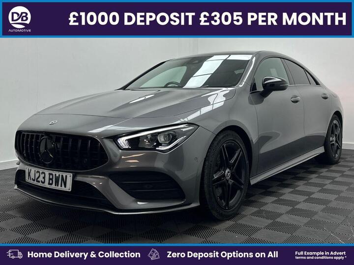 Mercedes-Benz CLA 1.3 CLA200 AMG Line (Executive) Coupe 7G-DCT Euro 6 (s/s) 4dr