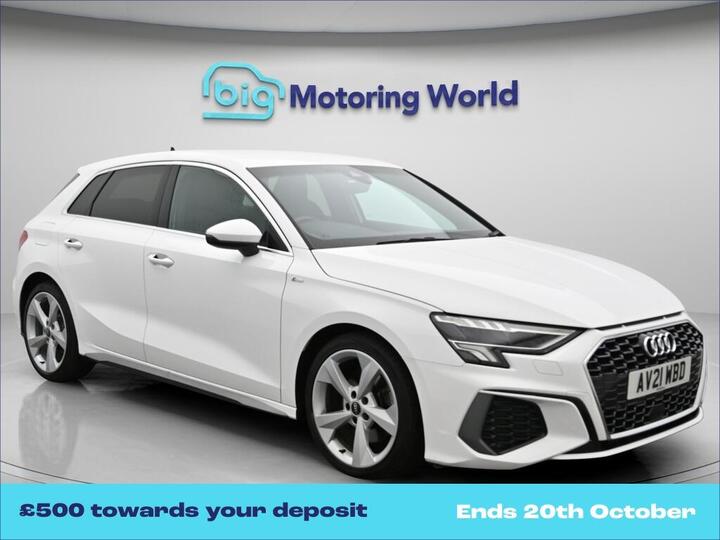 Audi A3 1.5 TFSI 35 S Line Sportback S Tronic Euro 6 (s/s) 5dr
