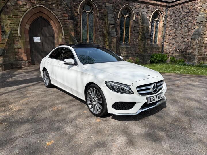 Mercedes-Benz C Class 2.0 C200 AMG Line G-Tronic+ 4MATIC Euro 6 (s/s) 4dr