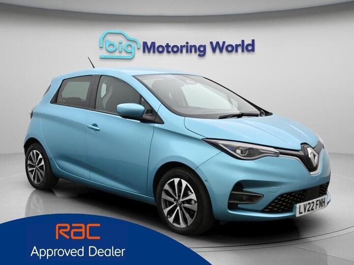 Renault Zoe R135 EV50 52kWh GT Line + Auto 5dr (Rapid Charge)