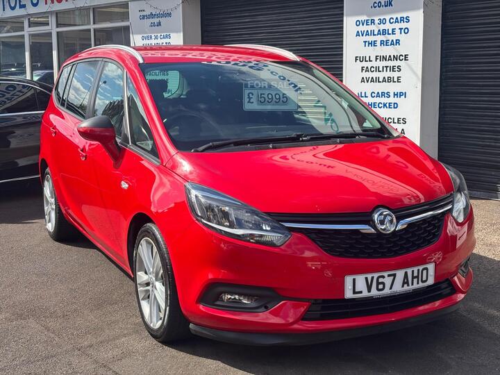 Vauxhall Zafira Tourer 1.4i Turbo SRi Euro 6 5dr